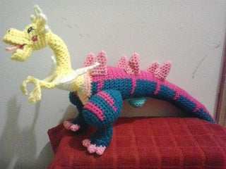 880 Dracozolt Pokemon Amigurumi Plush