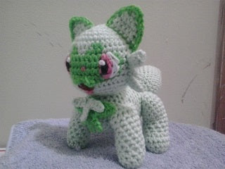 906 Sprigatito Pokemon Amigurumi Plush