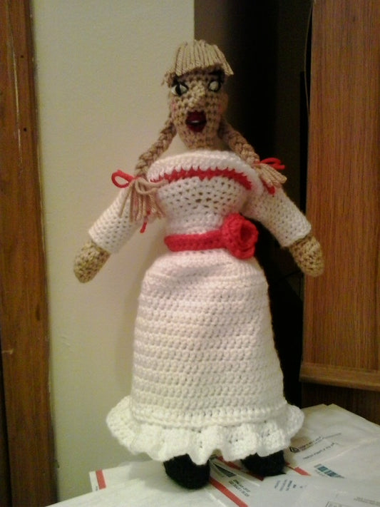 Annabelle Amigurumi Plush Doll