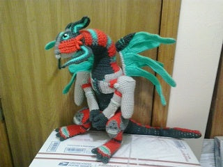 Borreload Dragon Yu-Gi-Oh Amigurumi Plush