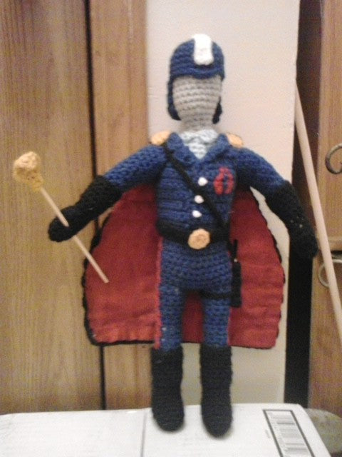 Cobra Commander Amigurumi Doll