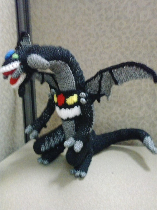 Dark End Dragon Yu-Gi-Oh Amigurumi Plush