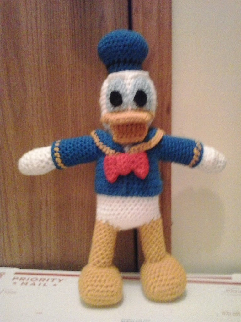 Donald Duck Disney Amigurumi Plush