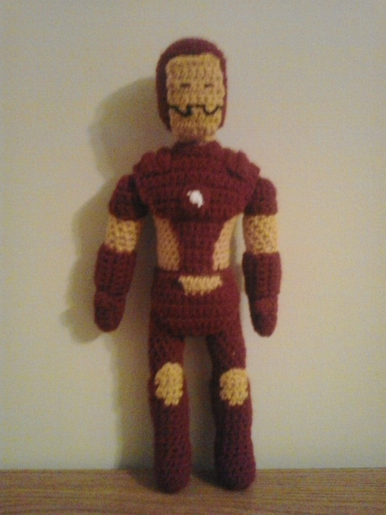 Iron Man Marvel Amigurumi Plush Doll