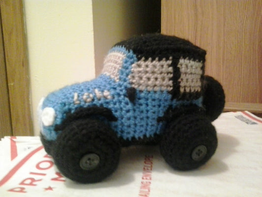 Jeep-styled vehicle Amigurumi Plush