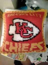 Custom Crochet Pillow