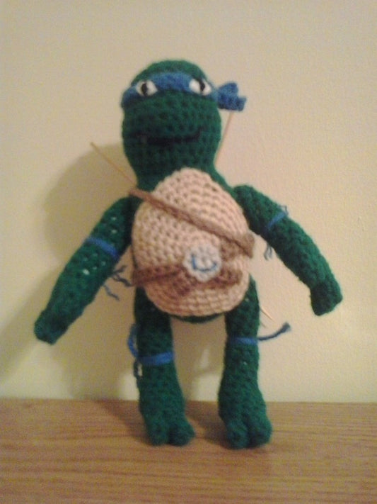 Leonardo TMNT Amigurumi Plush