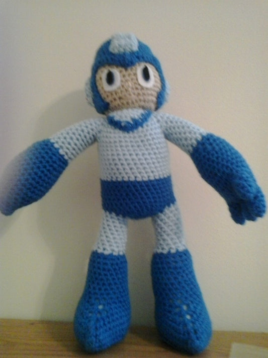 Mega Man Amigurumi Plush