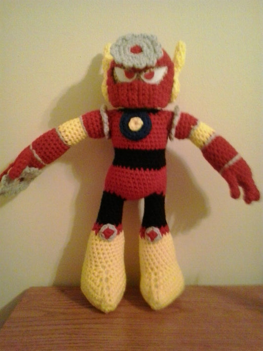 Metal Man Amigurumi Plush