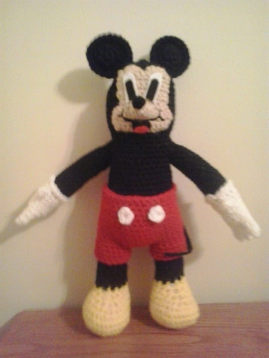 Mickey Mouse Disney Amigurumi Plush