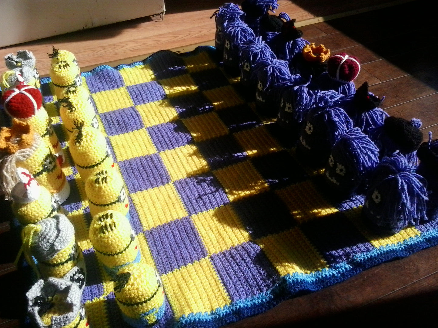 Minion chess set