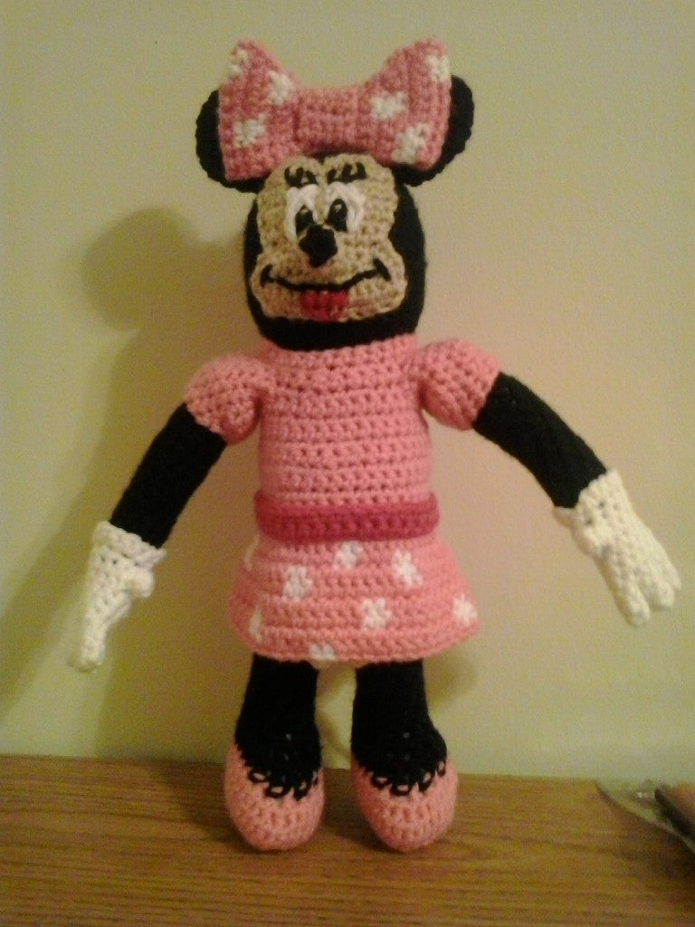 Minnie Mouse Disney Amigurumi Plush – Crochet Fanatic