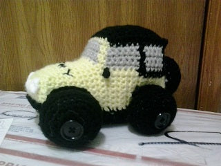 Jeep-styled vehicle Amigurumi Plush