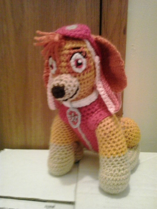 Skye Paw Patrol Dog Amigurumi Plush