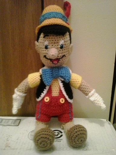 Pinocchio Disney Amigurumi Plush