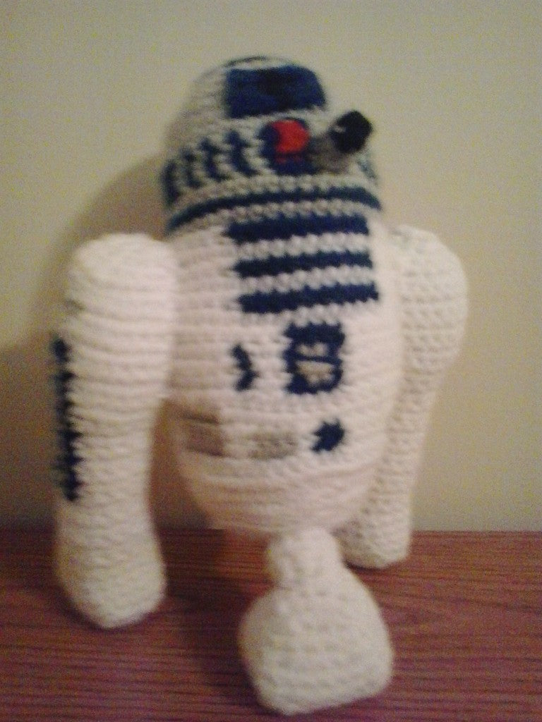 R2-D2 Star Wars Amigurumi Plush Doll