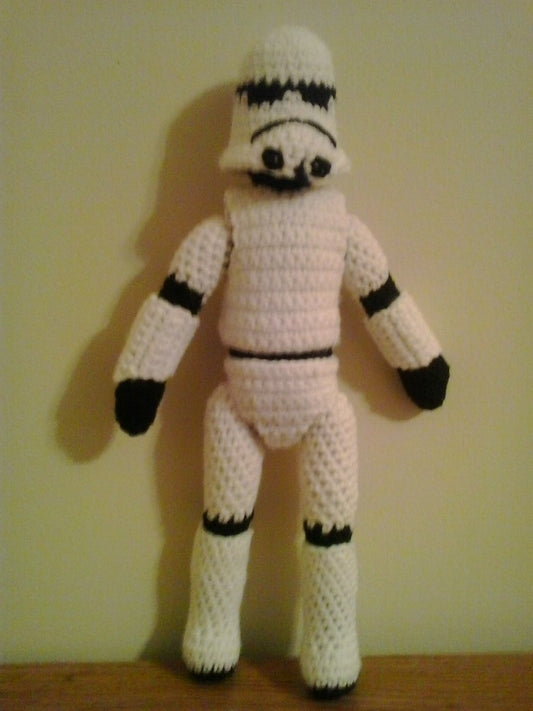 Stormtrooper Star Wars Amigurumi Plush Doll