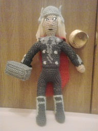 Thor Marvel Amigurumi Plush Doll