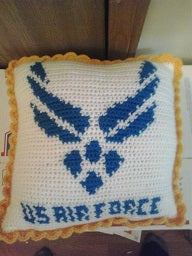 Custom Crochet Pillow